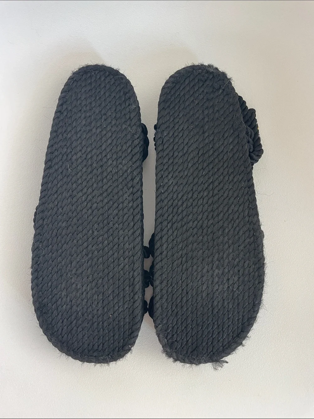 Nomadic State of Mind Black Rope JC Sandals size 38 (8-8.5)